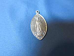 Vintage Medal Saint Dymphna Pray For Us Italy