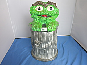Oscar The Grouch Sesame Street Cookie Jar 972 Muppets
