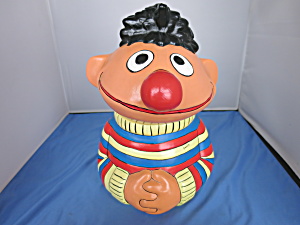 Vintage Cookie Jar Ernie Sesame Street Muppets