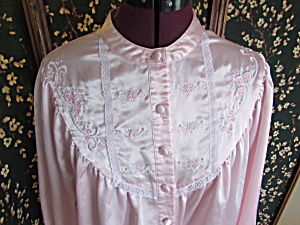 Vintage Ashley Taylor Nightgown Size Small Pink