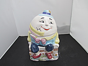 Humpty Dumpty Cookie Jar Bico China