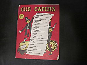 Cub Capers 1956 Cub Scout Activity Book Ruth Berry