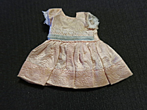 Vintage Nancy Ann Storybook Doll Dress Tagged Pink Blue White