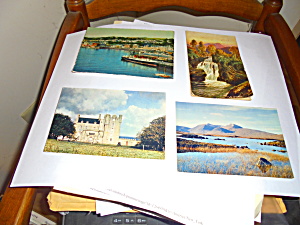 Scottish Views Postcards Lot Of 4