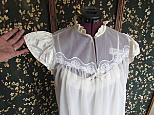 Vintage Petra Fashions Nightgown Housecoat Size Small