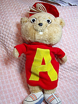 Alvin The Chipmunk Cbs 1983 Korea Stuffed Toy