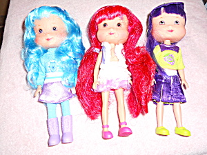 Strawberry Shortcake Dolls Set Of 3