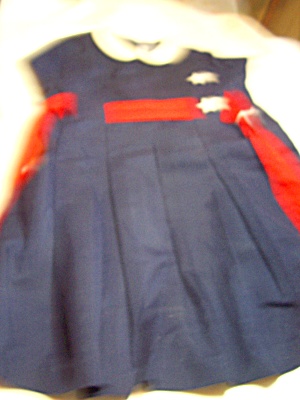Vintage Florence Eisewau Girls Dress 5 Or 6