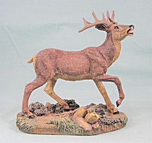 Franklin Mint Wildlife Preservation Corsican Red Deer