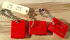 Diamond Jim's Nevada Club Las Vegas Keychains