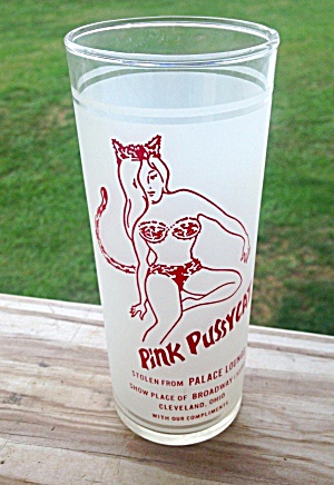 Pink Pussycat Cleveland Ohio Glass