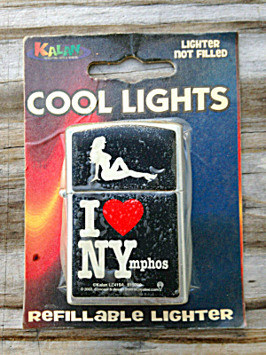 Kalan Cigarette Lighter I Love Nymphos