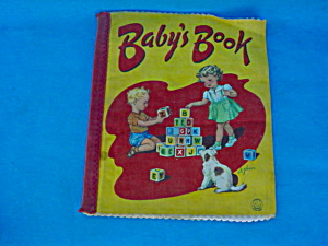 Early Cloth Book--baby's Book