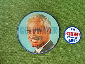 Barry Goldwater Political Buttons
