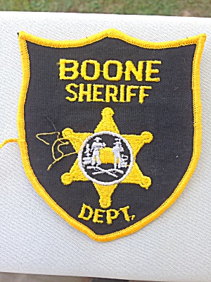 Boone Sheriff Dept. Patch West Virginia?