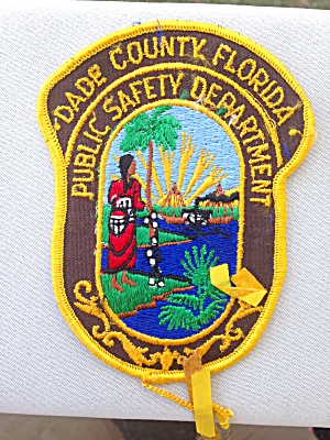 Dade Co. Florida Public Safety Dept. Patch