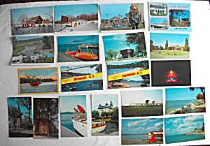 20 N Y Postcards Thousand Islands - Redwood - Chaumont