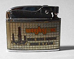 1960`s Barlow Adv. Wagley Inc Alaska Flat Lighter