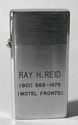 1970`s Barlow B 15 Adv. Ray Reid Motel Fronts Mini