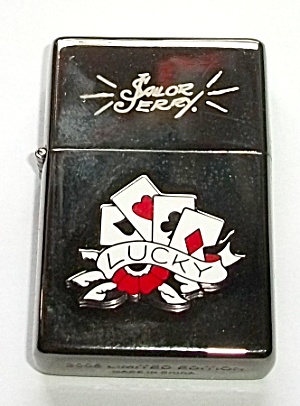 Nos 2006 Limited Edition Sailor Jerry Pocket Lighter
