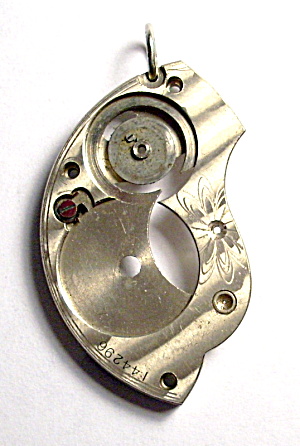Steampunk Antique Pocket Watch Parts Necklace Pendant