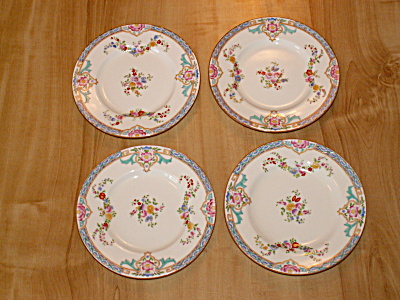Set 4 Lovely 1931 Mintons B917 Bread Butter Plates 6 1/8 In. Minton
