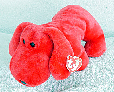 Ty Rover The Red Dog Beanie Buddy, 1998