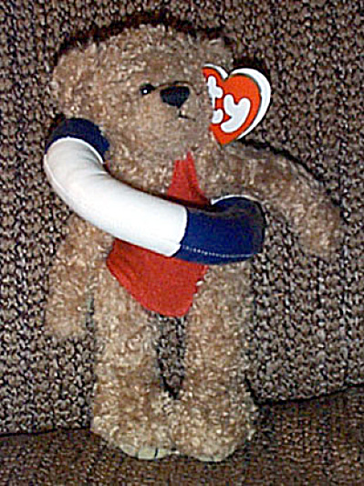 Ty Attic Plush Allura Bear With Innertube 1999-2000