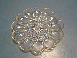 Indiana Glass Deviled Egg Plate 9 In.