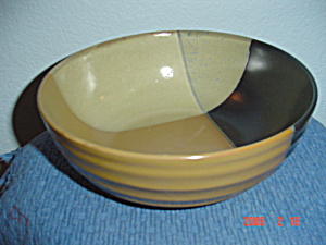 Sango Gold Dust Black Soup/cereal Bowl(S)