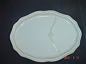 Princess House Pavillion Oval Platter