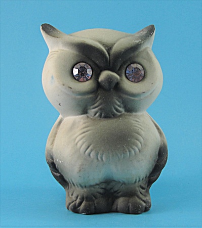 Roselane Pottery Sparkler Horned Owl