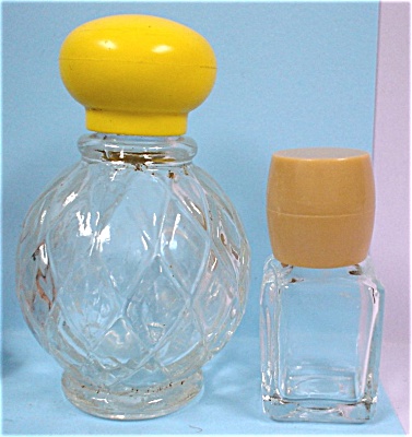 Small Avon And Brut Cologne Bottles