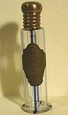 1920s German Blown Glass Miniature Perfume Bottle