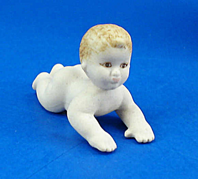 Miniature Bisque Dollhouse - Baby