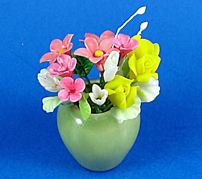 Dollhouse Miniature Flower Arrangement