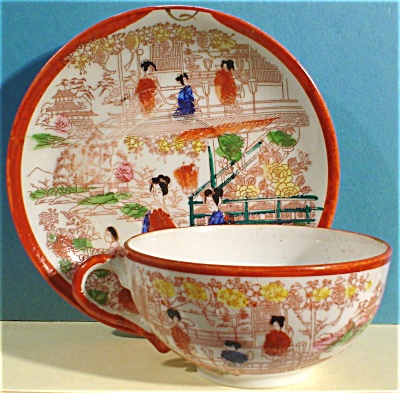 Japan Porcelain Cup And Saucer