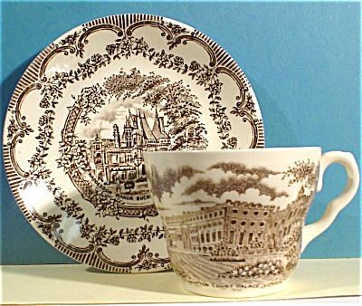 English Ironstone Cup And Saucer