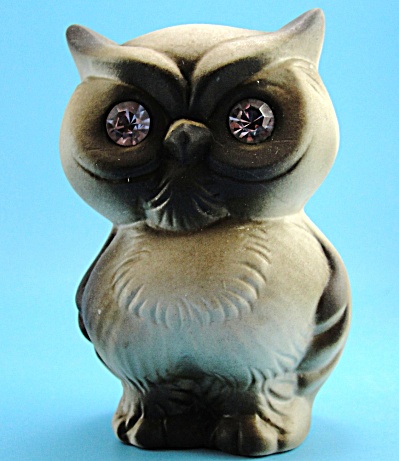Roselane Pottery Of California Sparkler Owl