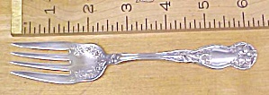 Orange Blossom Cold Meat Fork Rogers Silverplate 1910