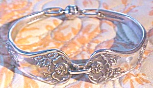 Spoon Bracelet Silverplate Rose International Silver