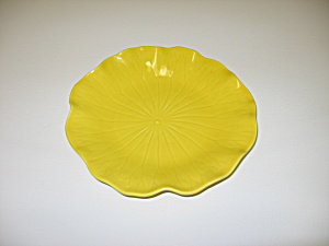 Metlox Poppytrail Lotus Yellow Salad Plate