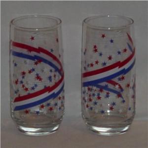 Libbey Patriotic Glass Set