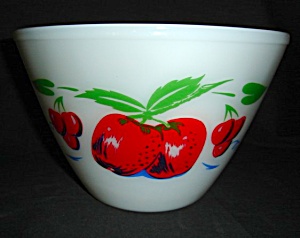 Fire King Mixing Bowl Apple