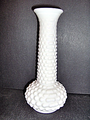 Milk Glass Hobnail Bud Vase By Brody
