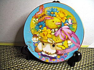 Avon My Easter Bonnet 1995 Easter Plate