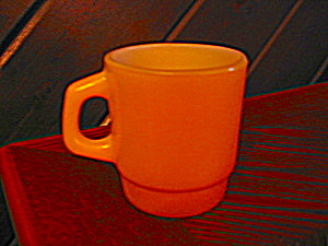 Anchor Hocking Yellow Coffee Mug