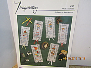 Imaginating Cross Stitch Book Page Keepers #96