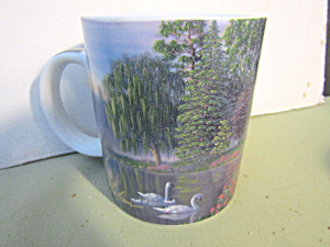 Collectible Coffee Cup Reflective Art Sanctuary