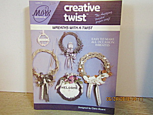 Creative Twist Paper Craft Book Wreaths With A Twist